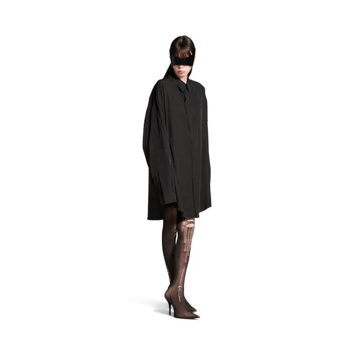 Balenciaga Tops and Shirts Women Women039s Fluid Shirt In Black Black