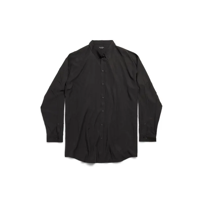 Balenciaga Tops and Shirts Women Women039s Fluid Shirt In Black Black Balenciaga Tops and Shirts Women Women039s Fluid Shirt In Black Black