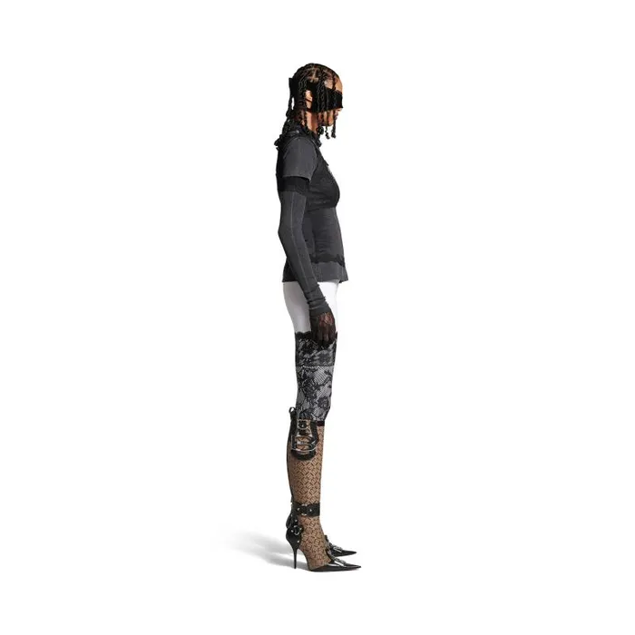 Balenciaga Tops and Shirts Women Women039s Layered Top In Black Black Balenciaga Tops and Shirts Women Women039s Layered Top In Black Black