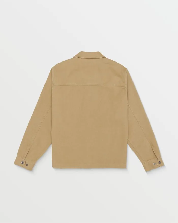 Barton Jacket 8211 Dark Khaki Mens Volcom Jackets