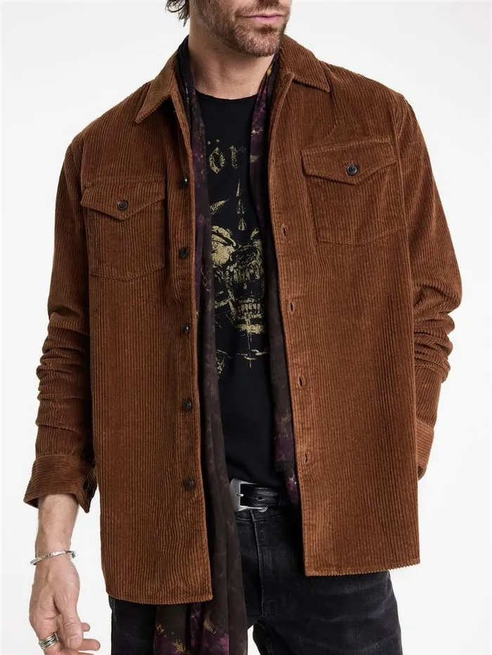 BAUER OVERSHIRT Chamois Men John Varvatos Shirts