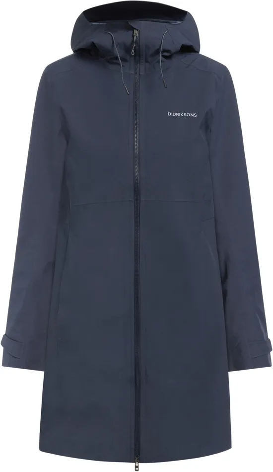 Bea Parka Dark Night Blue Women Didriksons Spring Jackets