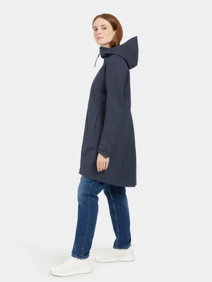 Bea Parka Dark Night Blue Women Didriksons Spring Jackets
