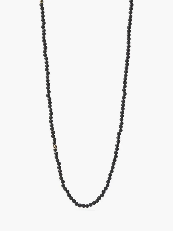 BEADED NECKLACE Brume Blk Men John Varvatos Jewelry