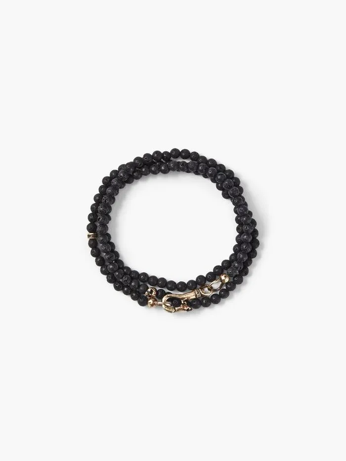 BEADED NECKLACE Brume Blk Men John Varvatos Jewelry