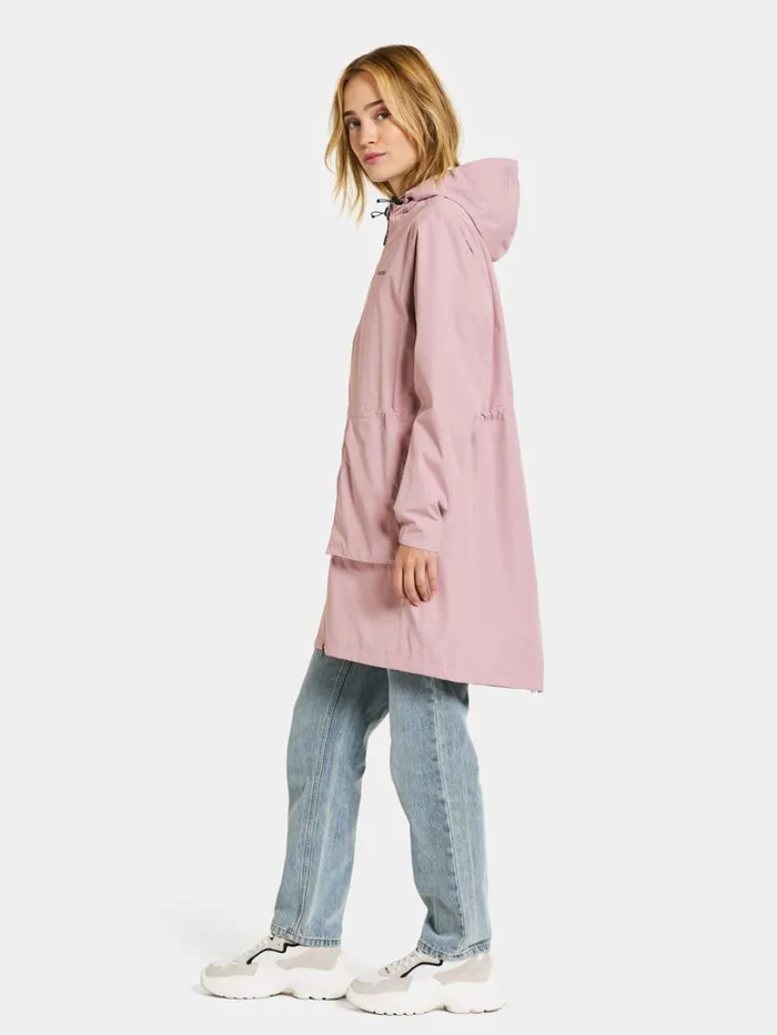 Bella Parka Oyster Lilac Women Didriksons Spring Jackets