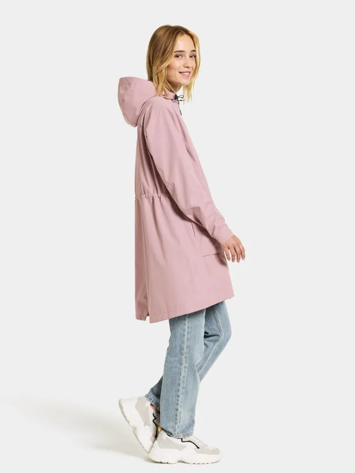 Bella Parka Oyster Lilac Women Didriksons Spring Jackets