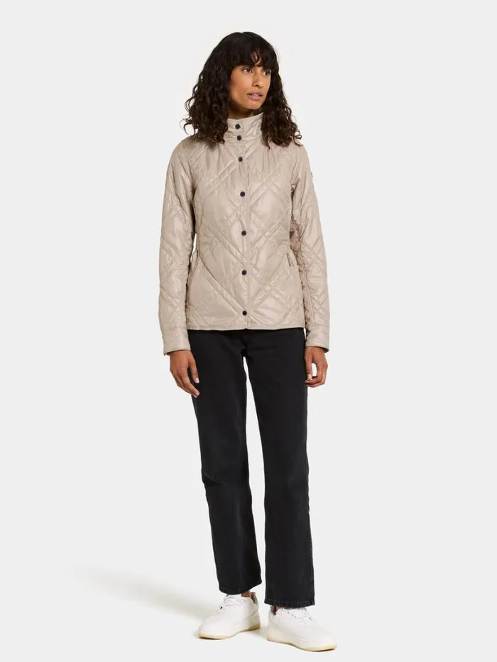 Bianca Jacket Clay Beige Women Didriksons Spring Jackets