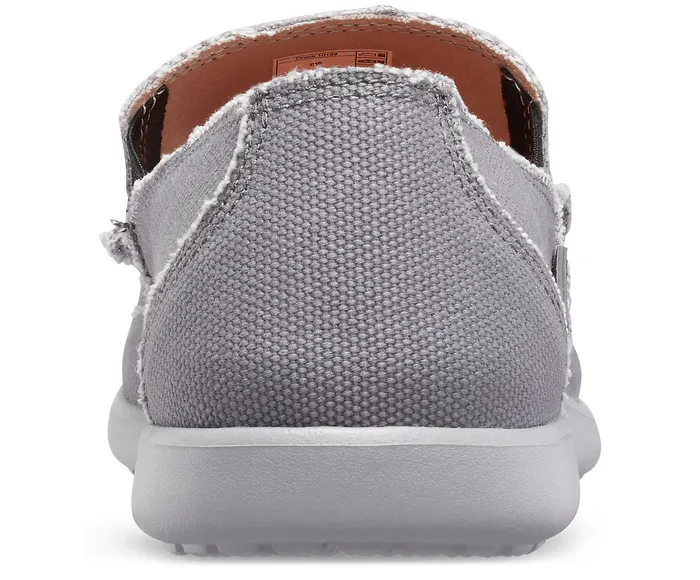 Big and Tall 14 Santa Cruz SlipOn Charcoal Light Gray 8211 Crocs Men