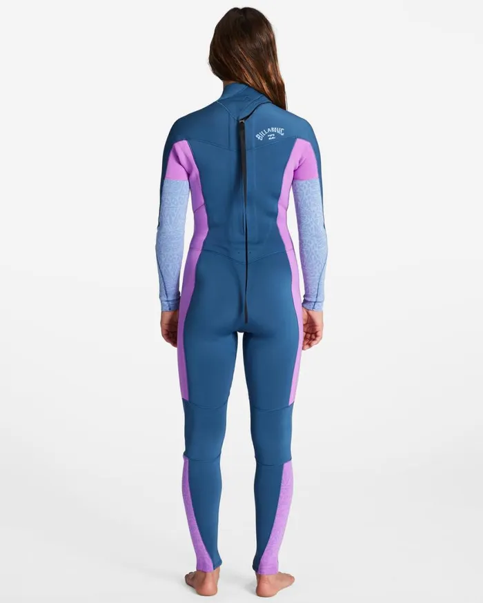 Billabong 32 Synergy Back Zip Full Wetsuit Deep Sea Womens Wetsuits