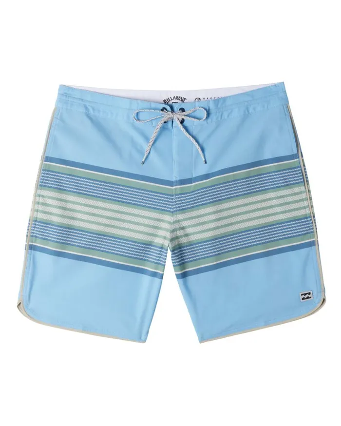 Billabong 73 Lo Tide 18034 Boardshorts Blue Wash Mens Lo Tide Boardshorts