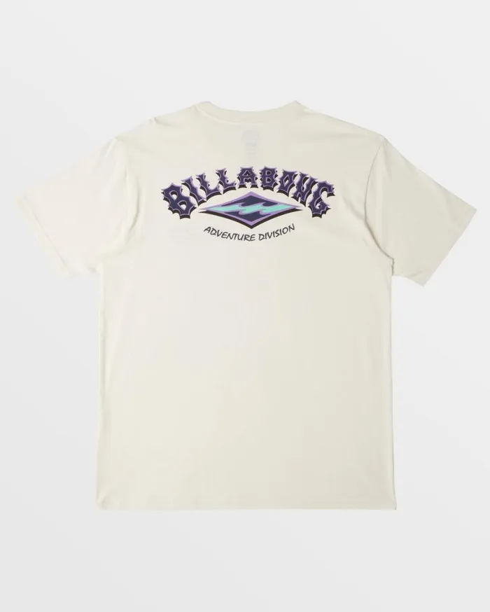 Billabong ADiv Arch TShirt Off White Mens TShirts Billabong ADiv Arch TShirt Off White Mens TShirts