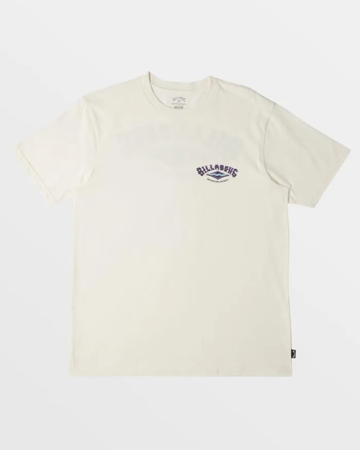 Billabong ADiv Arch TShirt Off White Mens TShirts Billabong ADiv Arch TShirt Off White Mens TShirts