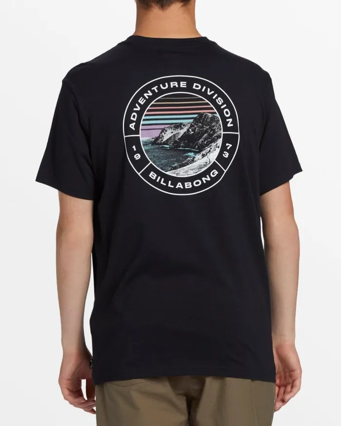 Billabong ADiv Rockies TShirt Black Mens TShirts Billabong ADiv Rockies TShirt Black Mens TShirts