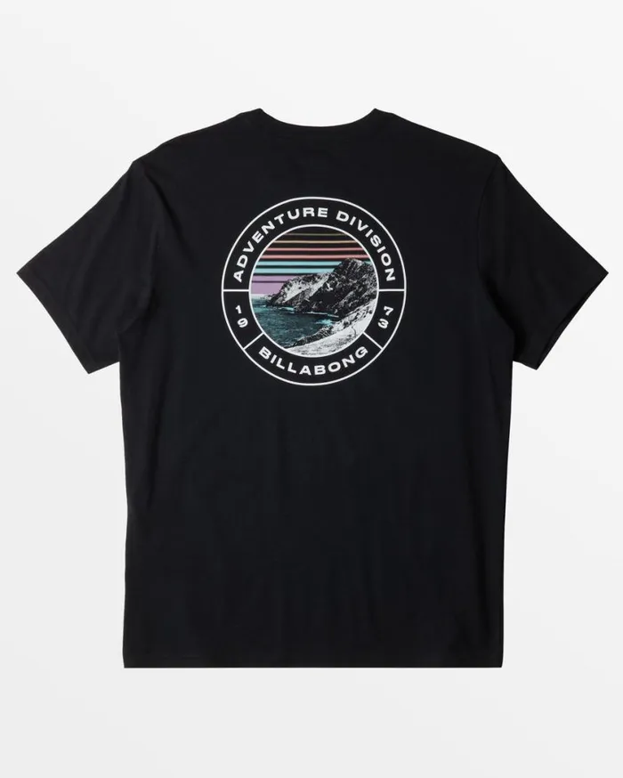 Billabong ADiv Rockies TShirt Black Mens TShirts Billabong ADiv Rockies TShirt Black Mens TShirts