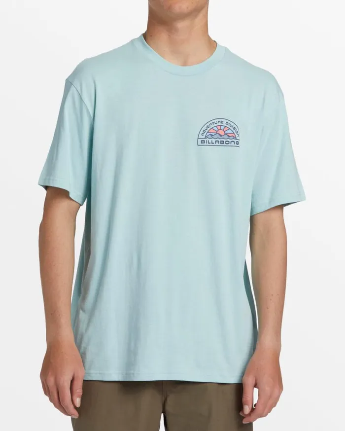 Billabong ADiv Sun Up TShirt Sea Fog Mens TShirts