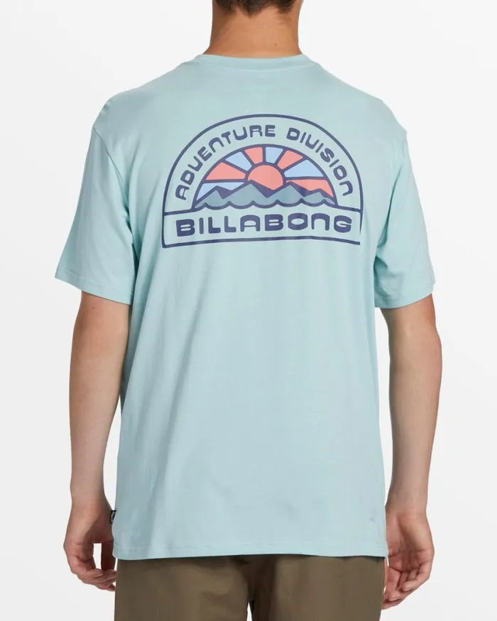 Billabong ADiv Sun Up TShirt Sea Fog Mens TShirts