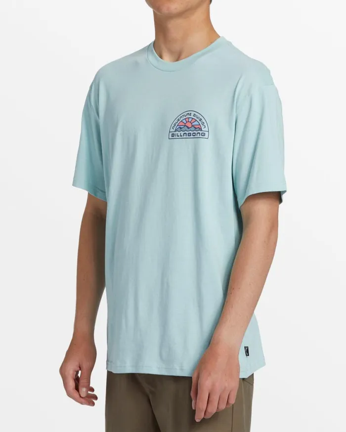 Billabong ADiv Sun Up TShirt Sea Fog Mens TShirts