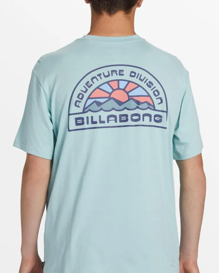 Billabong ADiv Sun Up TShirt Sea Fog Mens TShirts
