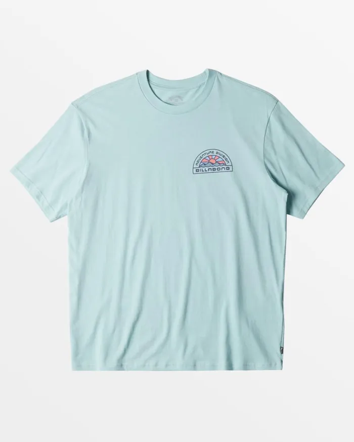 Billabong ADiv Sun Up TShirt Sea Fog Mens TShirts