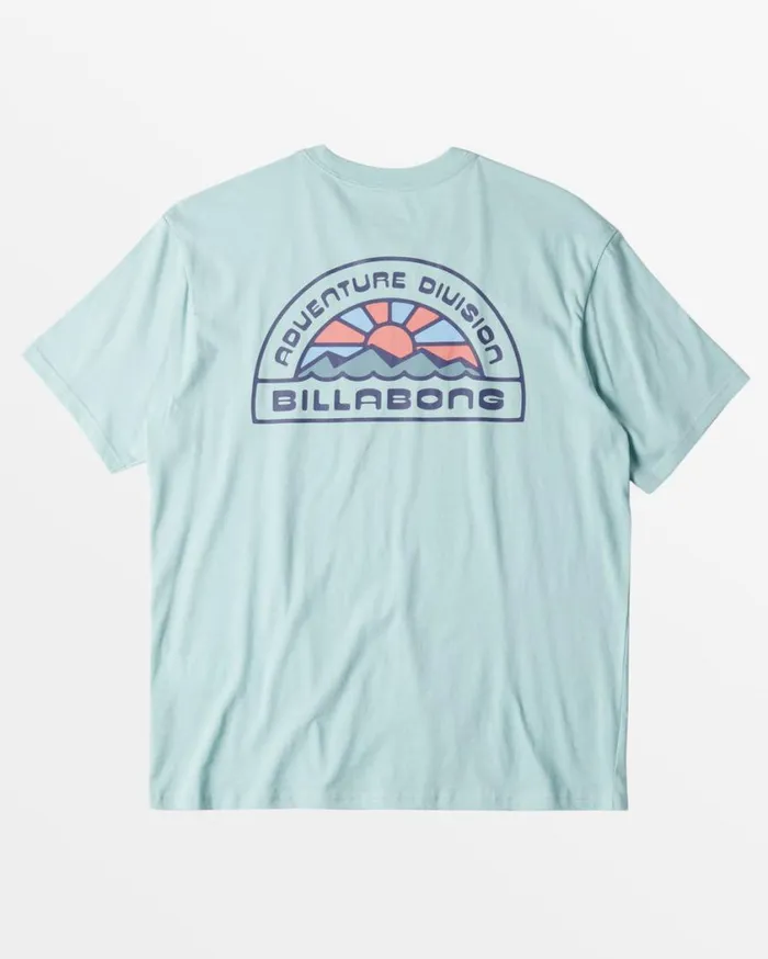 Billabong ADiv Sun Up TShirt Sea Fog Mens TShirts