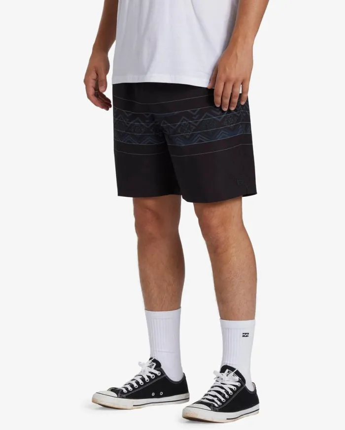 Billabong ADiv Surftrek Elastic Shorts 17034 Asphalt Mens Shorts