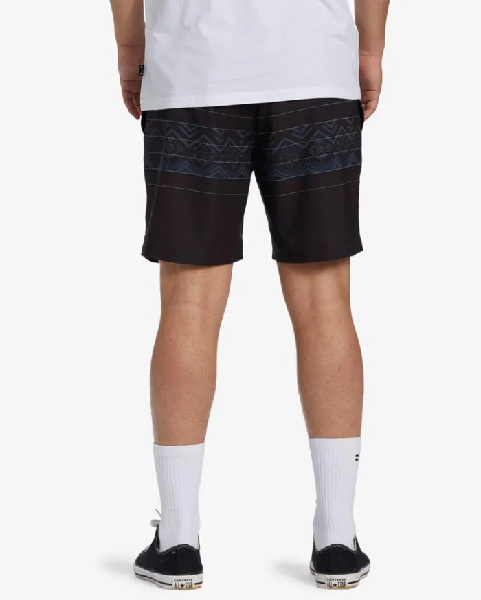 Billabong ADiv Surftrek Elastic Shorts 17034 Asphalt Mens Shorts