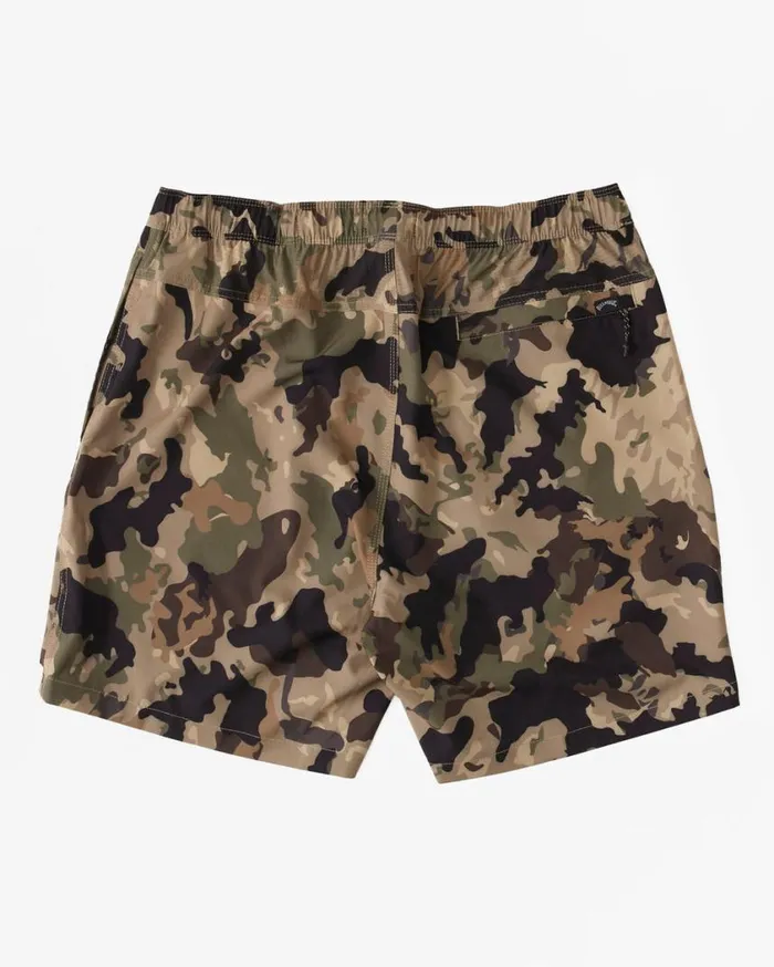 Billabong ADiv Surftrek Elastic Waist Shorts 17034 Camo Mens Shorts Billabong ADiv Surftrek Elastic Waist Shorts 17034 Camo Mens Shorts