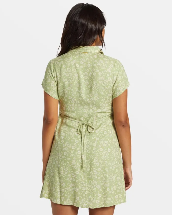 Billabong Cooler Days Mini Dress Willow Womens Dresses
