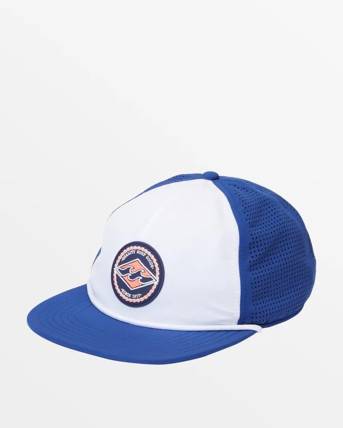 Billabong Crest Trucker Hat Royal Mens Beanies