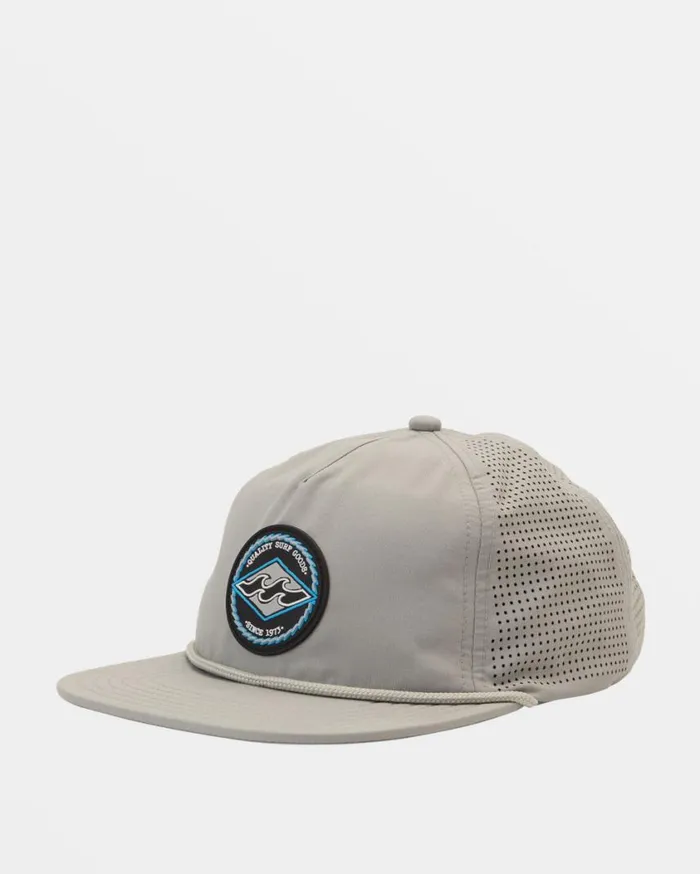 Billabong Crest Trucker Hat Silver Mens Beanies