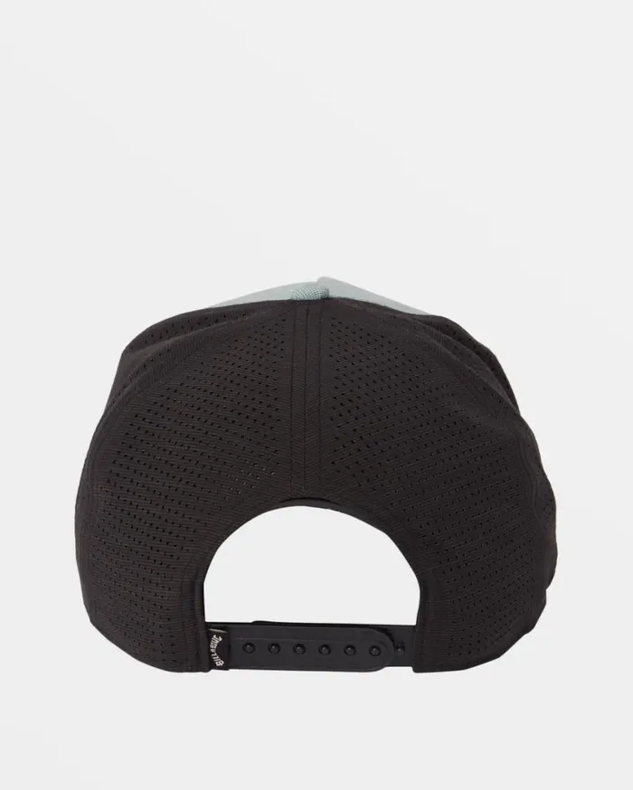 Billabong Crossfire Snapback Hat Jade Stone Mens Beanies