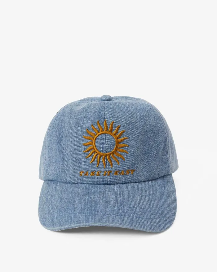 Billabong Dad Cap Strapback Hat True Blue Womens Hats and Beanies Billabong Dad Cap Strapback Hat True Blue Womens Hats and Beanies