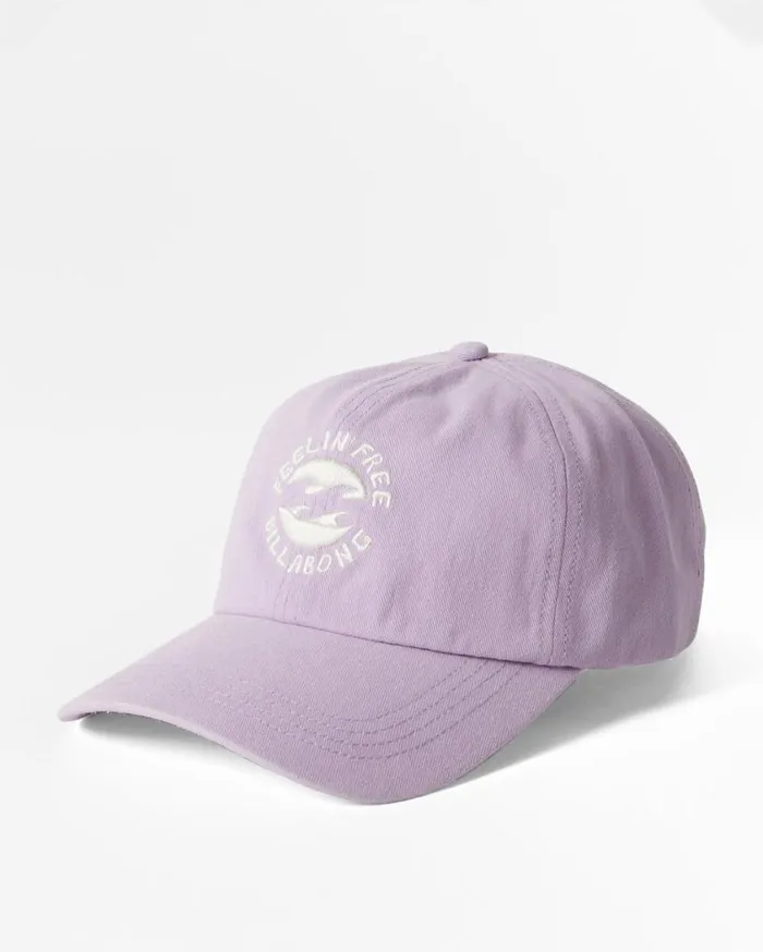 Billabong Dad Hat Strapback Hat Peaceful Lilac Womens Hats and Beanies Billabong Dad Hat Strapback Hat Peaceful Lilac Womens Hats and Beanies