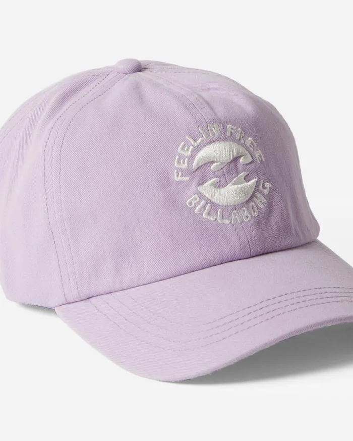 Billabong Dad Hat Strapback Hat Peaceful Lilac Womens Hats and Beanies Billabong Dad Hat Strapback Hat Peaceful Lilac Womens Hats and Beanies