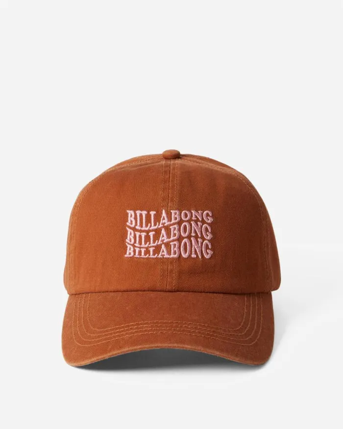 Billabong Dad Hat Strapback Hat Toffee Womens Hats and Beanies Billabong Dad Hat Strapback Hat Toffee Womens Hats and Beanies
