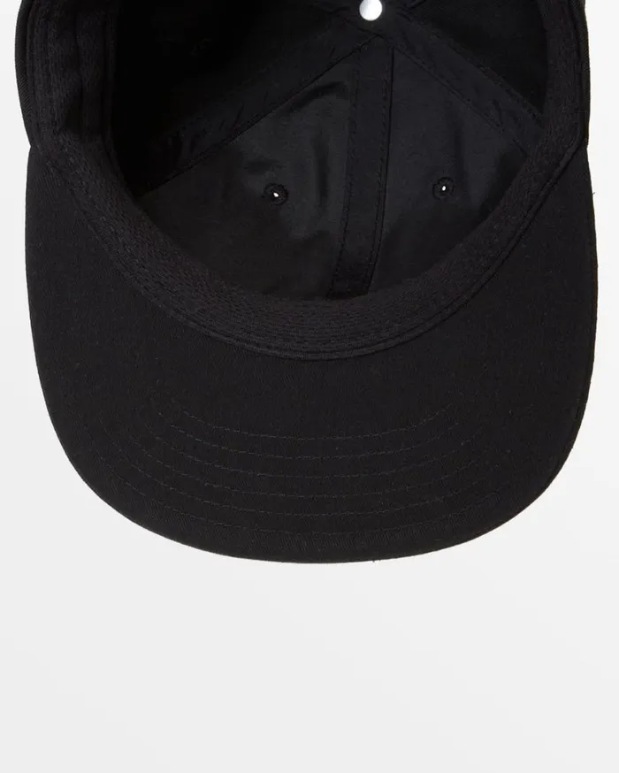 Billabong Global Arch Baseball Hat Black Mens Beanies