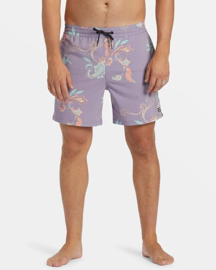 Billabong Good Times Layback 16034 Volley Shorts Purple Ash Mens Short Length 16034 8211 175034 Billabong Good Times Layback 16034 Volley Shorts Purple Ash Mens Short Length 16034 8211 175034