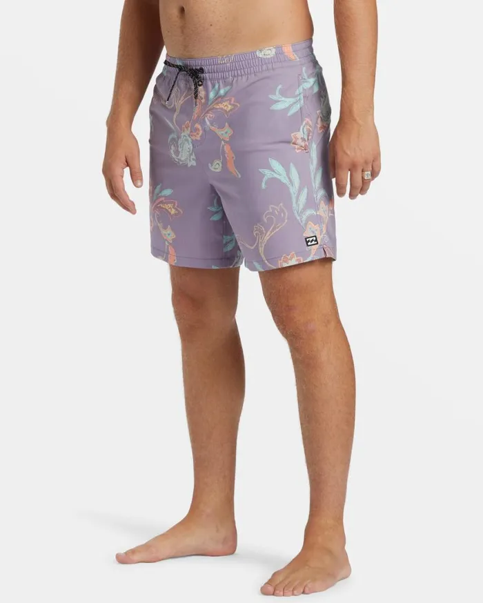 Billabong Good Times Layback 16034 Volley Shorts Purple Ash Mens Short Length 16034 8211 175034 Billabong Good Times Layback 16034 Volley Shorts Purple Ash Mens Short Length 16034 8211 175034