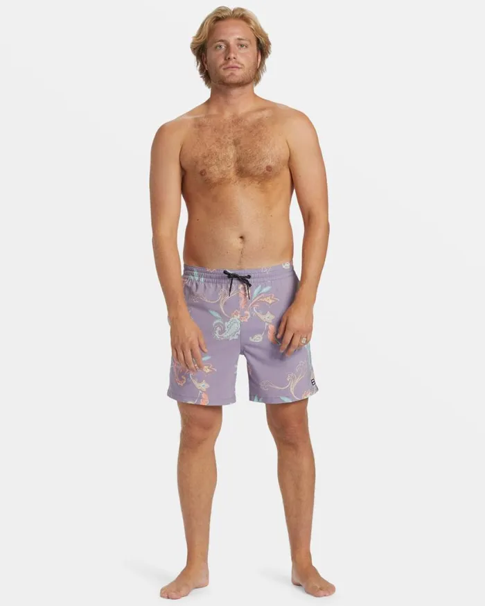 Billabong Good Times Layback 16034 Volley Shorts Purple Ash Mens Short Length 16034 8211 175034 Billabong Good Times Layback 16034 Volley Shorts Purple Ash Mens Short Length 16034 8211 175034