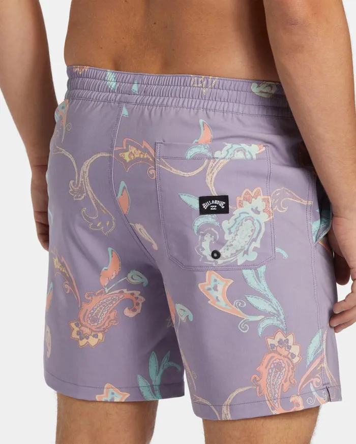 Billabong Good Times Layback 16034 Volley Shorts Purple Ash Mens Short Length 16034 8211 175034 Billabong Good Times Layback 16034 Volley Shorts Purple Ash Mens Short Length 16034 8211 175034