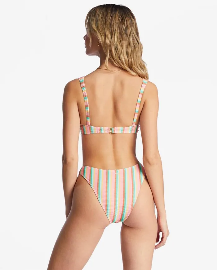 Billabong Island Glow Tanlines Emma Underwired Bikini Top Multi Womens Bikinis