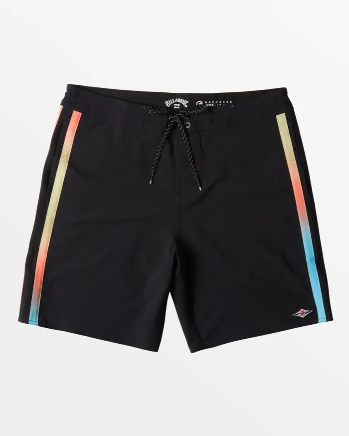 Billabong Kirra Pro Performance 17034 Boardshorts Black Mens Pro Boardshorts