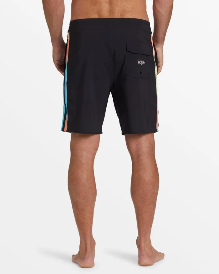 Billabong Kirra Pro Performance 17034 Boardshorts Black Mens Pro Boardshorts