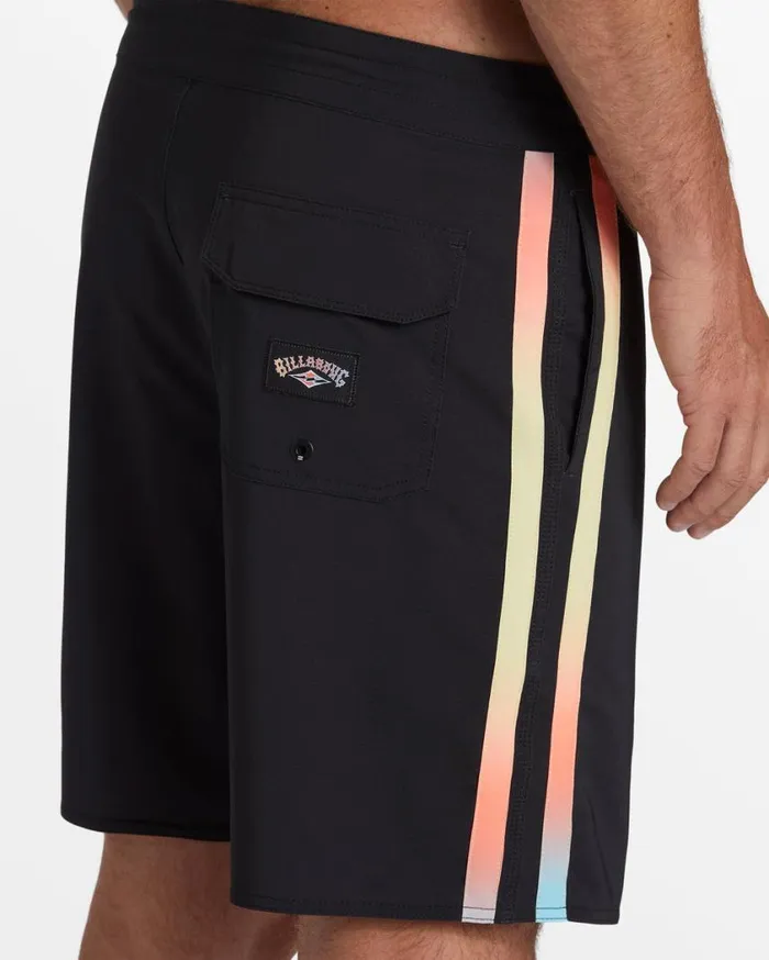 Billabong Kirra Pro Performance 17034 Boardshorts Black Mens Pro Boardshorts