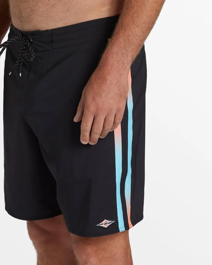 Billabong Kirra Pro Performance 17034 Boardshorts Black Mens Pro Boardshorts