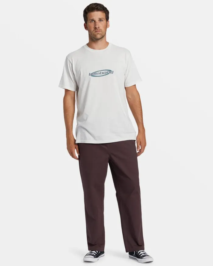Billabong Larry Elastic Waist Pants Plum Mens Jeans and Pants Billabong Larry Elastic Waist Pants Plum Mens Jeans and Pants