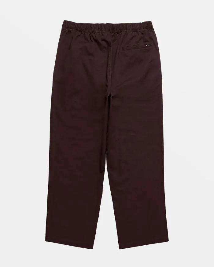 Billabong Larry Elastic Waist Pants Plum Mens Jeans and Pants Billabong Larry Elastic Waist Pants Plum Mens Jeans and Pants