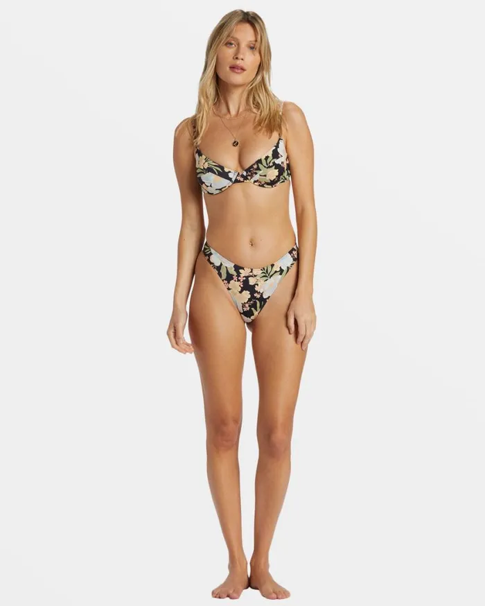 Billabong Lost Cove Morgan Medium Coverage Bikini Top Black Pebble Womens Bikinis Billabong Lost Cove Morgan Medium Coverage Bikini Top Black Pebble Womens Bikinis