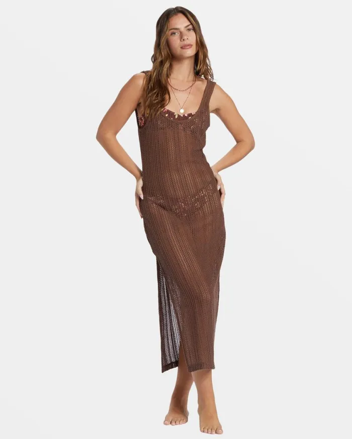 Billabong Lunar Days Midi Swim CoverUp Kona Womens Dresses Billabong Lunar Days Midi Swim CoverUp Kona Womens Dresses